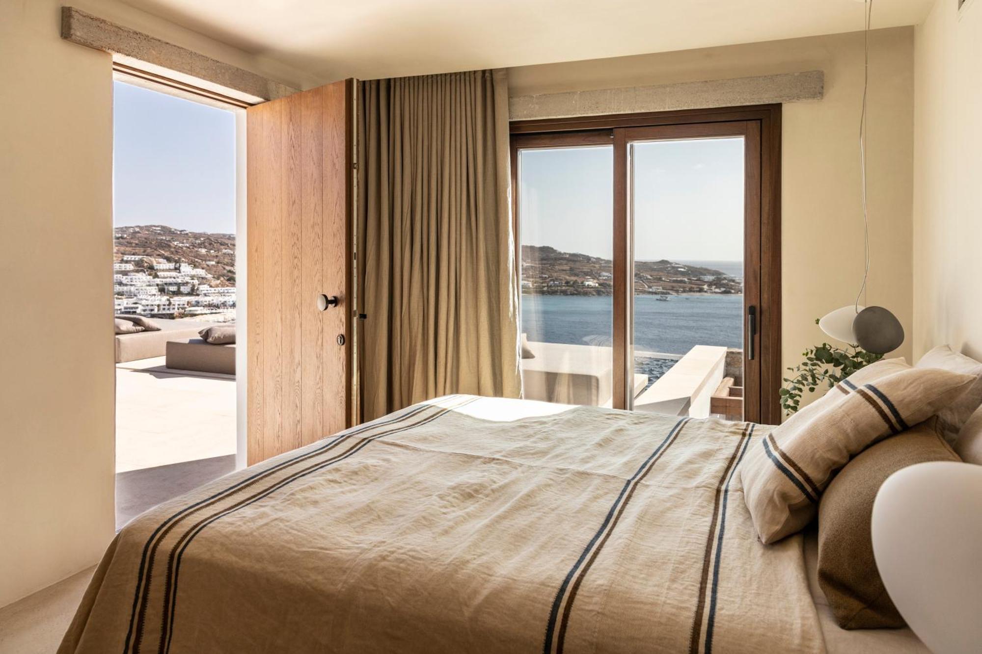 The Skyvilla Mykonos - A Landmark Property With Breathtaking Views Of The Psarou Bay Mykonos Town Exterior foto